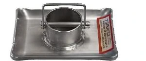 Trailer jack base with snap pin